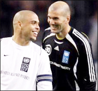 ronaldo  et  zidane